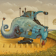 Illustration for article titled The Surreal Paintings that Inspired Harlan Ellison